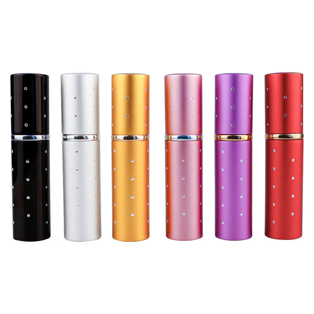 Новый 10ml немного спрей бутылка составить Вкус розлив духи бутылки бутылки духи бутылка алюминий духи Трубка