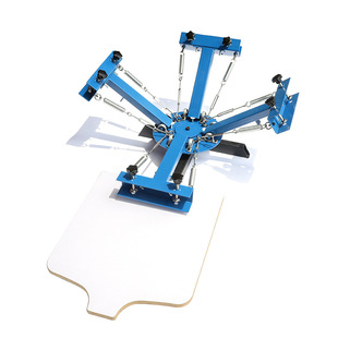 Продаётся напрямую с завода вручную экран Машина T -Frish четыре цвета печать машина квартира 4 цвета 1 бит экран машина оборудование